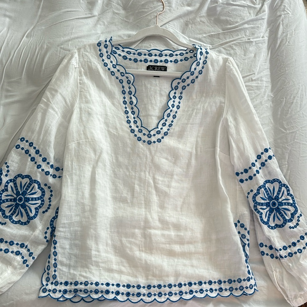 Embroidered blouse
